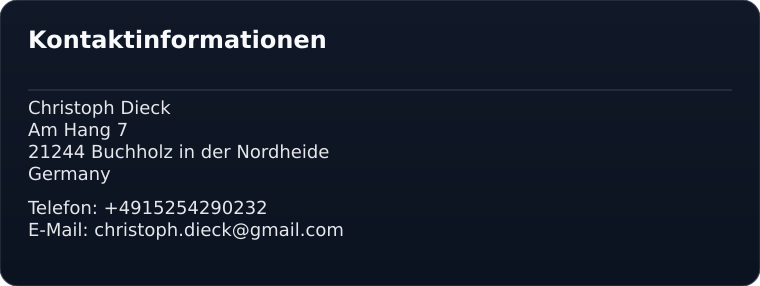 Kontaktinformationen (Bild)